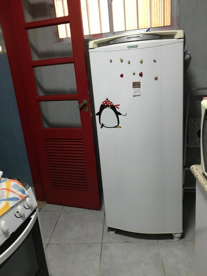 桑托斯Apartamento Vista Mar Pe Na Areia公寓 外观 照片