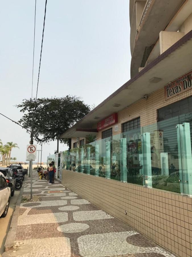 桑托斯Apartamento Vista Mar Pe Na Areia公寓 外观 照片