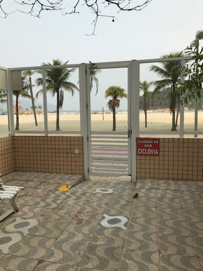 桑托斯Apartamento Vista Mar Pe Na Areia公寓 外观 照片
