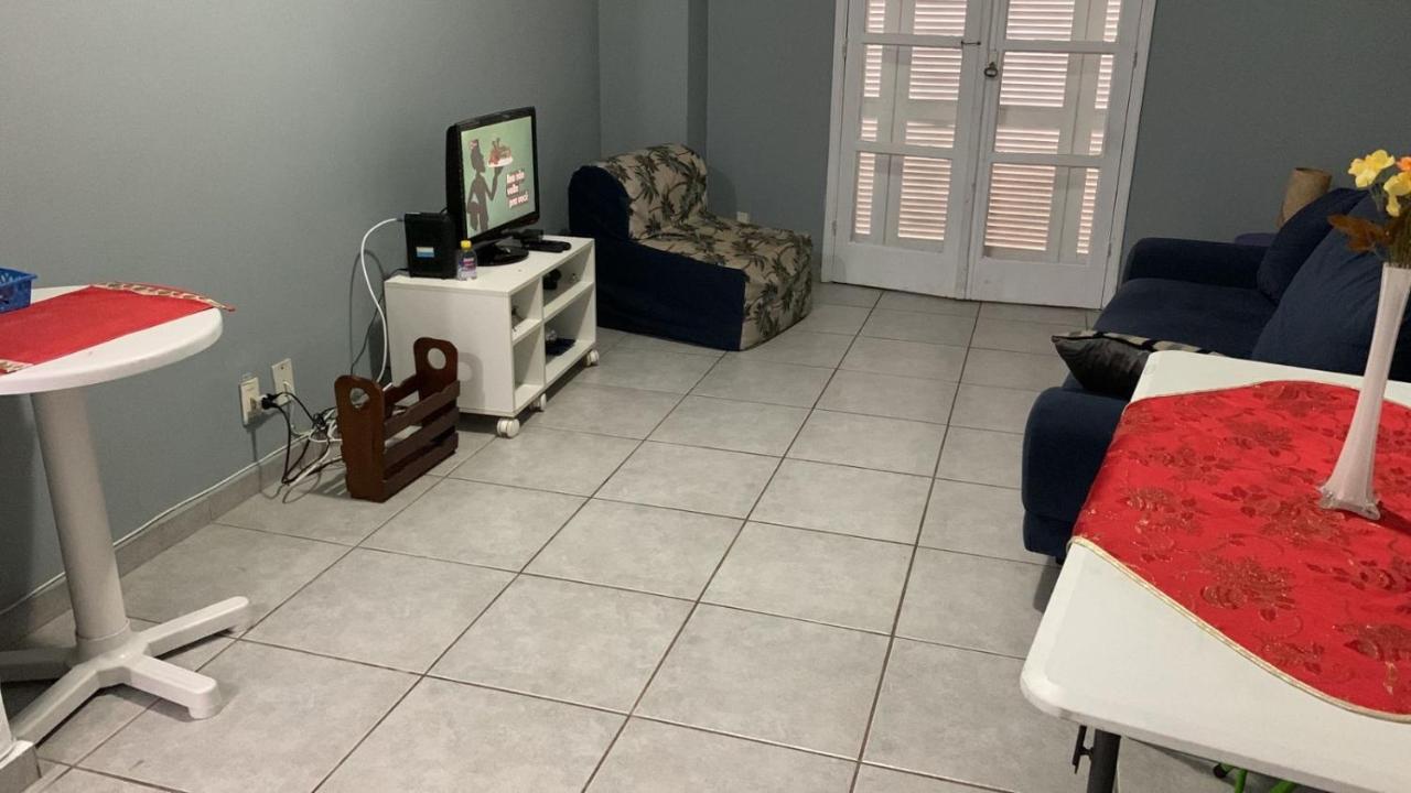 桑托斯Apartamento Vista Mar Pe Na Areia公寓 外观 照片
