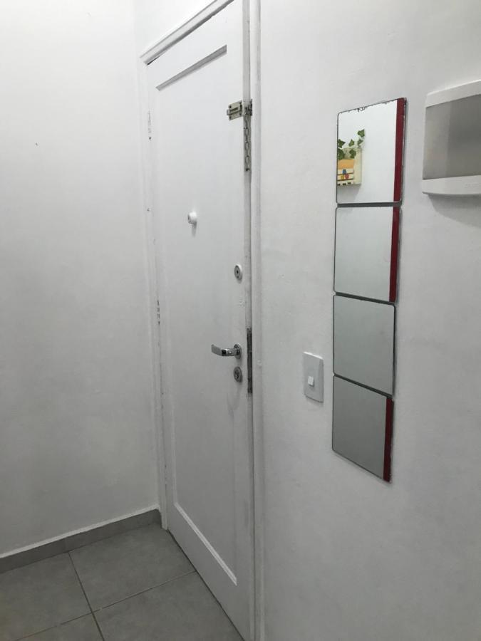 桑托斯Apartamento Vista Mar Pe Na Areia公寓 外观 照片