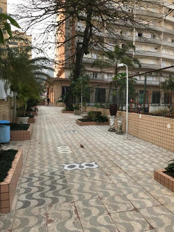 桑托斯Apartamento Vista Mar Pe Na Areia公寓 外观 照片