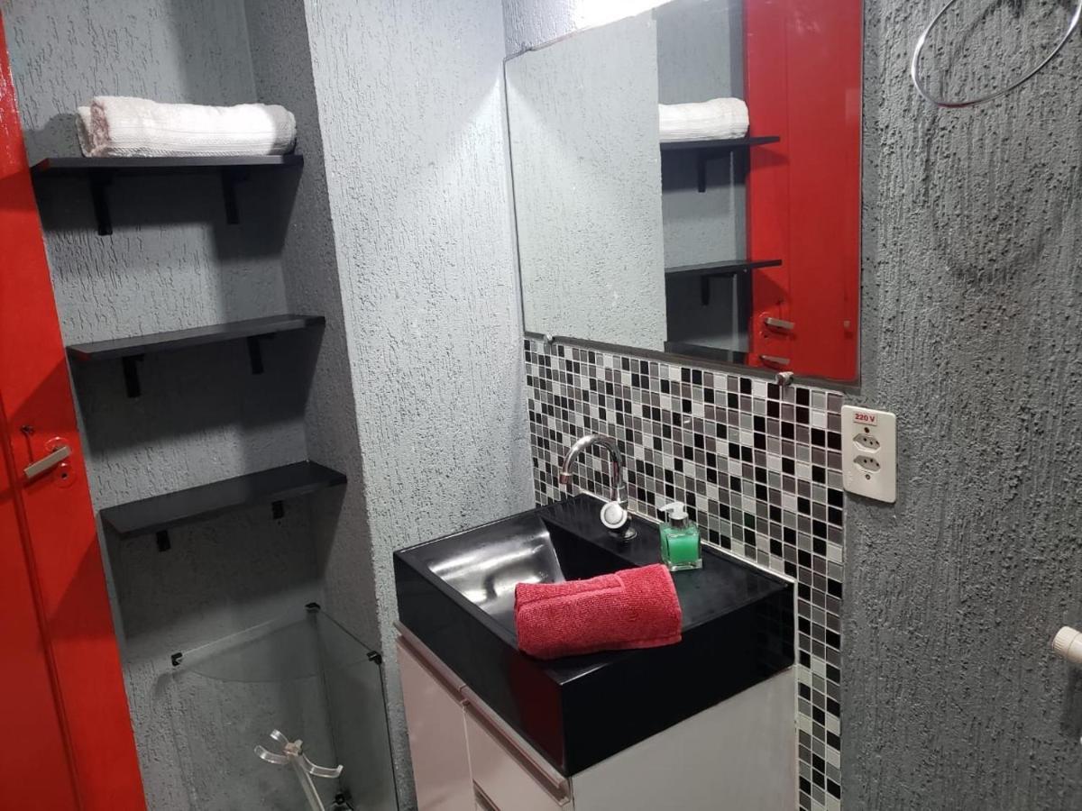 桑托斯Apartamento Vista Mar Pe Na Areia公寓 外观 照片