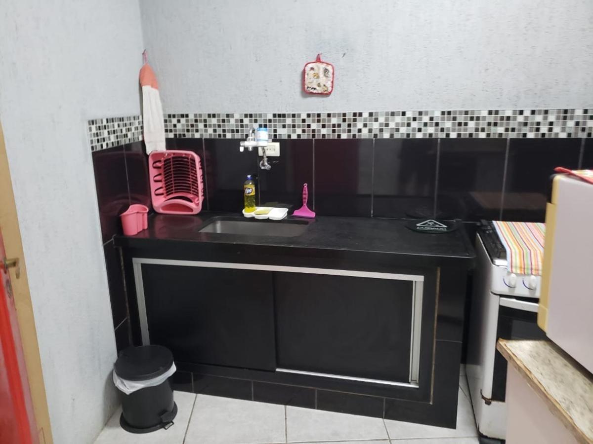 桑托斯Apartamento Vista Mar Pe Na Areia公寓 外观 照片