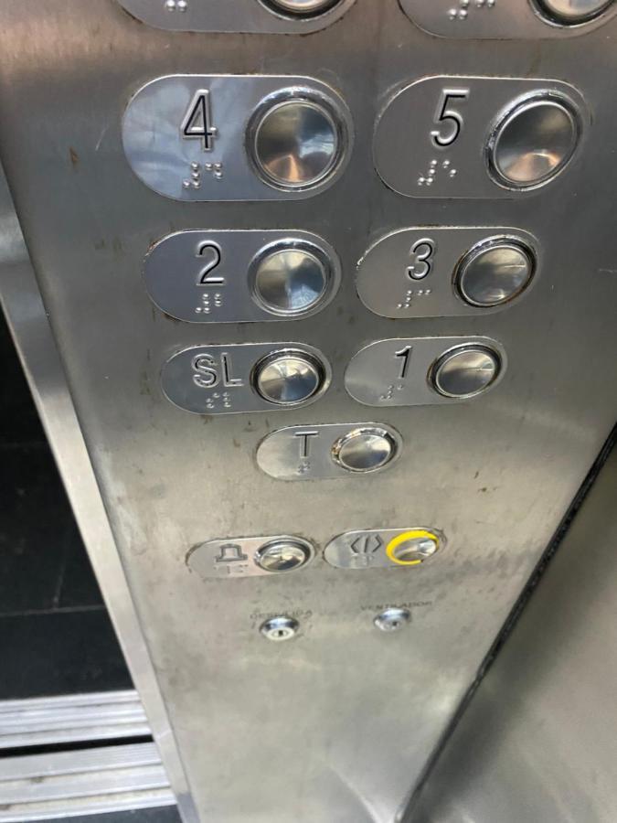 桑托斯Apartamento Vista Mar Pe Na Areia公寓 外观 照片